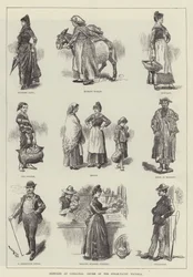 Skizzen in Gibraltar, Kreuzfahrt der Dampfyacht Victoria